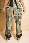 True Woodland Camo luxury beaded Pants