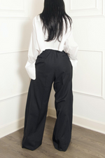 Black widely vintage slacks  vintage (S/M)