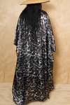 Earl Grey leopard print Kimono with Scarf