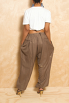 *Adjustable Muddy Patchwork Jogger Slacks (One Size) - FINAL SALE