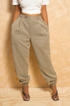 *Sage Tan Jogger Slacks (XS/S) - FINAL SALE