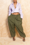 *Purple Vintage long sleeve crop top (M/L) FINAL SALE