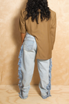 *Peanut Butter Cut out Blazer (L/XL) - FINAL SALE