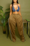 Light brown Tassle fringe slacks