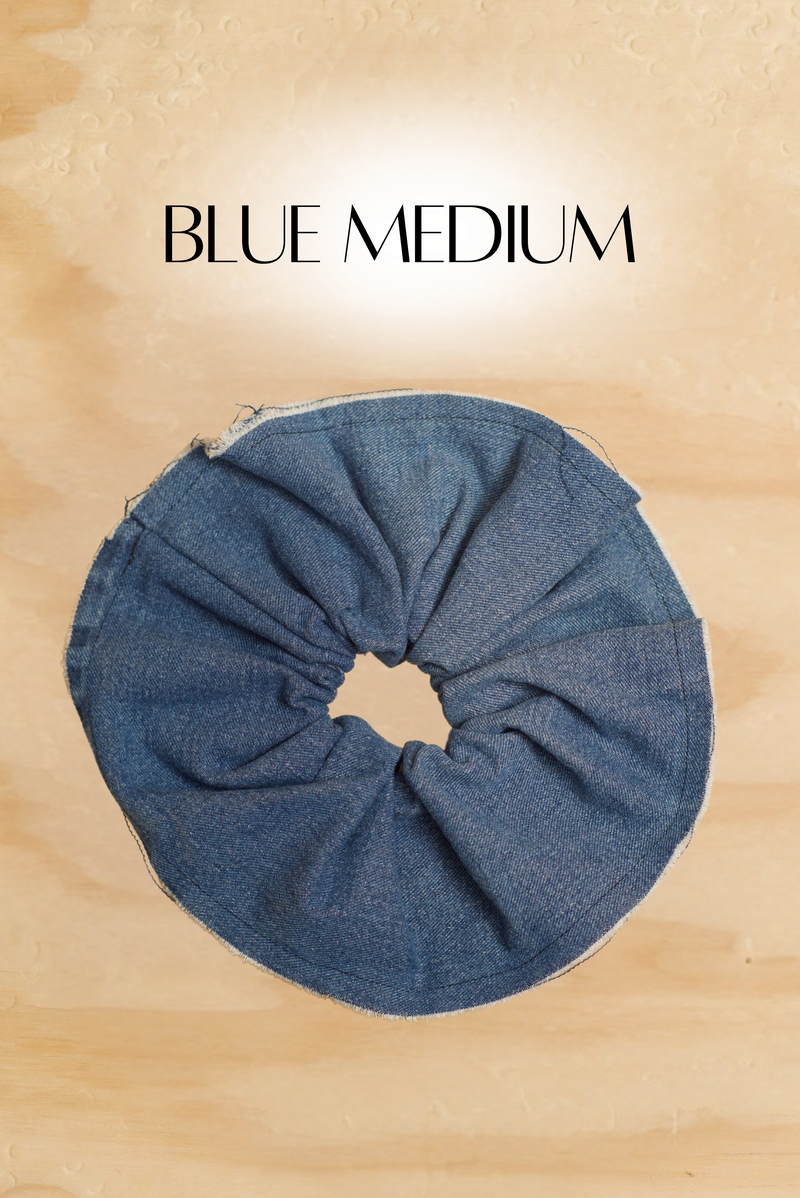 iAMMI Denim Scrunchies