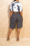 *Tupac Tie-Dye upcycled Crop top Graphic Tee (S) FINAL SALE