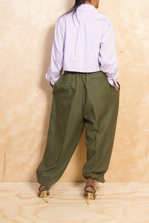 *Purple Vintage long sleeve crop top (M/L) FINAL SALE