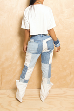 *Budweiser upcycled Crop top Graphic Tee M/L FINAL SALE