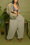 Light Olive jogger slacks