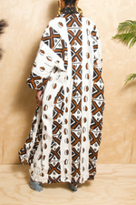 *African Heritage long kimono