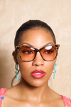*Tortoiseshell Oversized Amber Sunglasses FINAL SALE