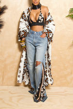 African Heritage wide leg jeans