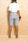 *Crazy wicked light denim Bermuda shorts (30-3/4) - FINAL SALE