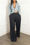 Light dirty Denim Asymmetrical Jean jacket
