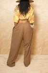 Melanin elastic slacks (S/M)