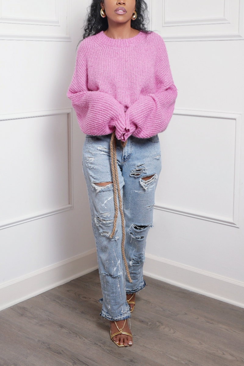 Pink Vintage Sweater