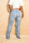*Light fade thigh distressed jeans (33-4/5) - FINAL SALE