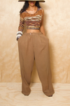 Melanin elastic slacks (S/M)