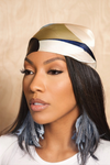 *Vintage Denim Short Fringe earrings