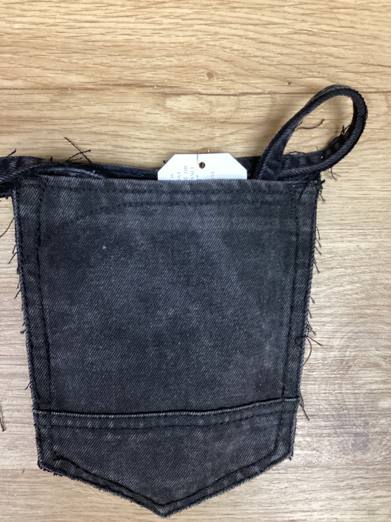 Vintage Black Fanny Pack belt