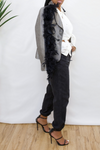 *Silver Feather vintage Blazer (S)-FINAL SALE