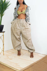 ACU Desert digital Distressed Camo remix crop Jacket